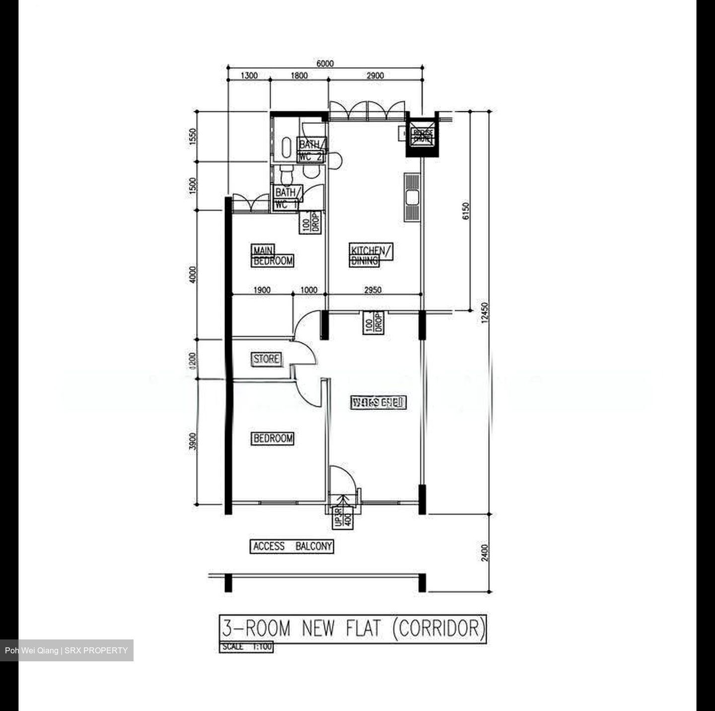 Blk 45 Chai Chee Street (Bedok), HDB 3 Rooms #611958501
